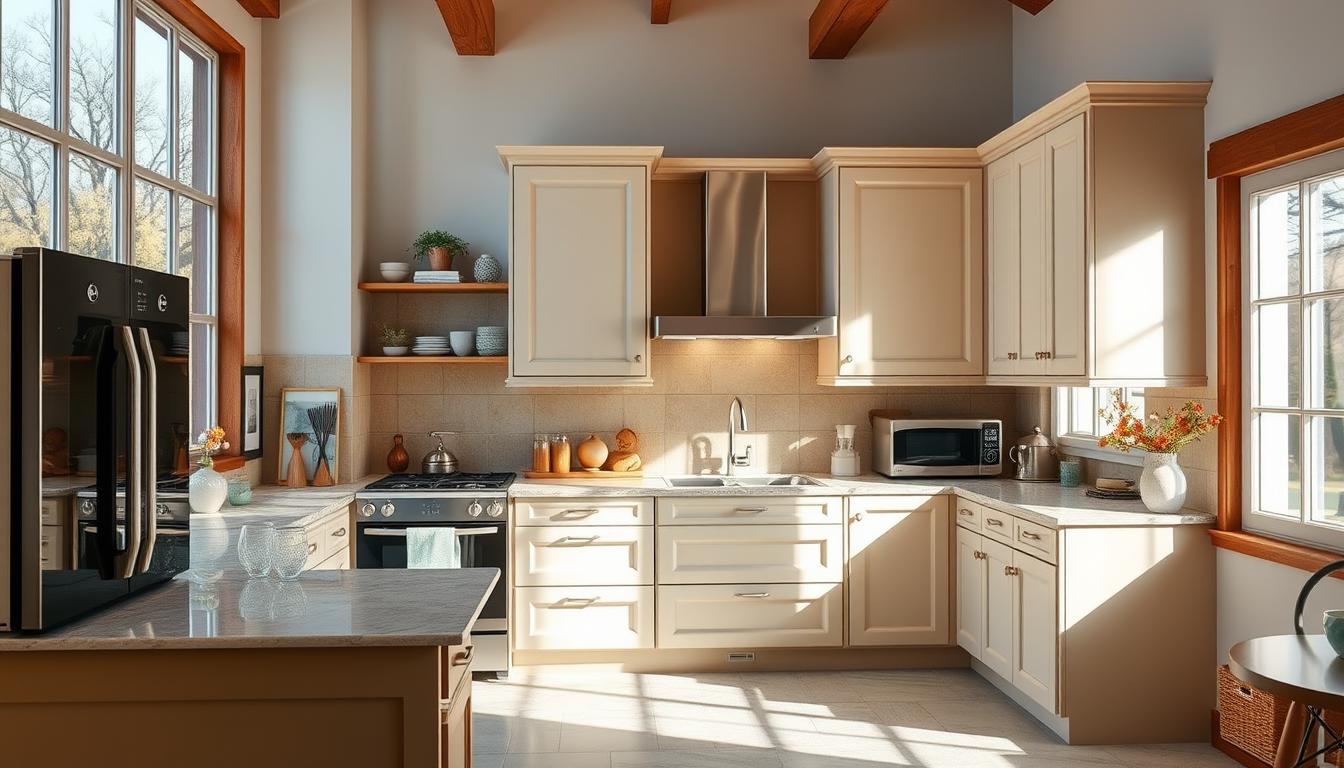 30 Beige Kitchen Cabinet Color Ideas