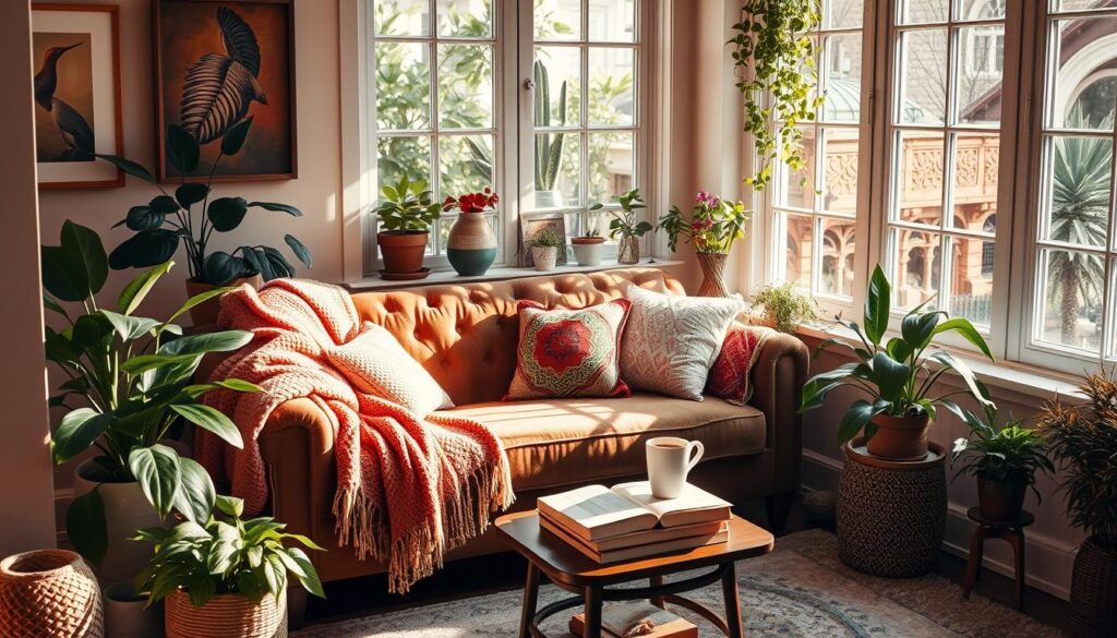 love seat reading nook