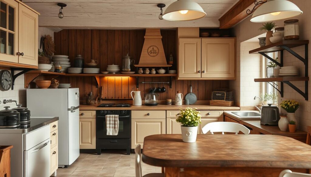 vintage kitchen