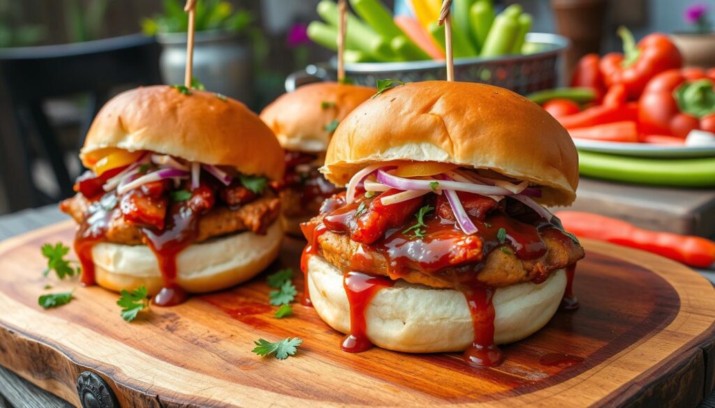 BBQ chicken slider recipes