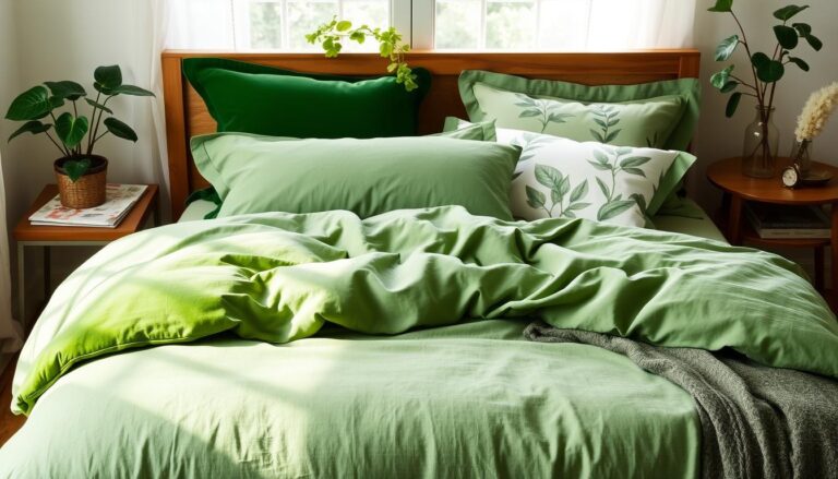 Green Bedding Aesthetic Ideas for Every Style