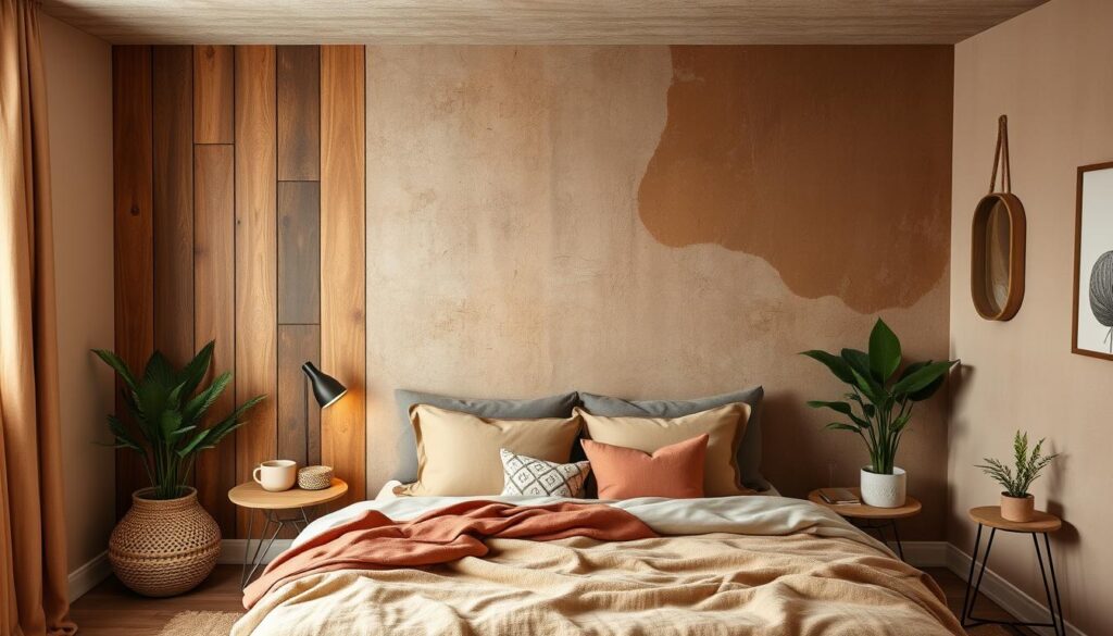 bedroom wall treatments