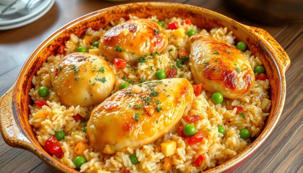 chicken and rice casserole