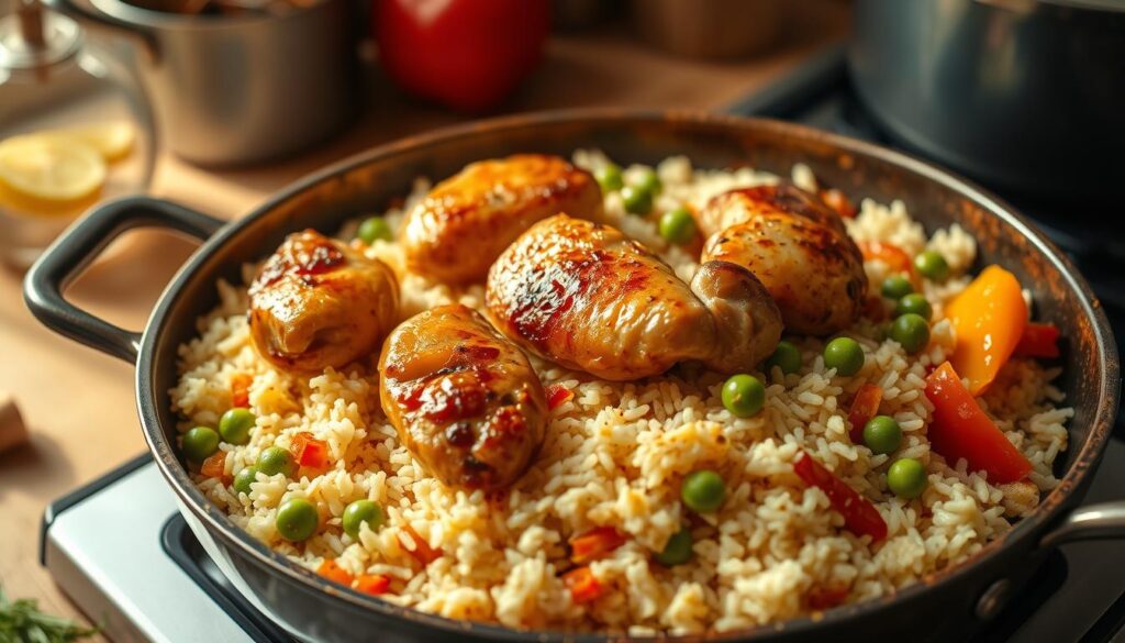 convenient chicken and rice for busy families