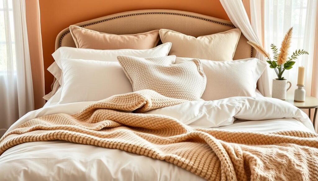 cozy bedding makeover