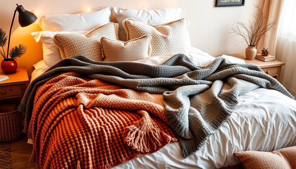 cozy bedding makeover