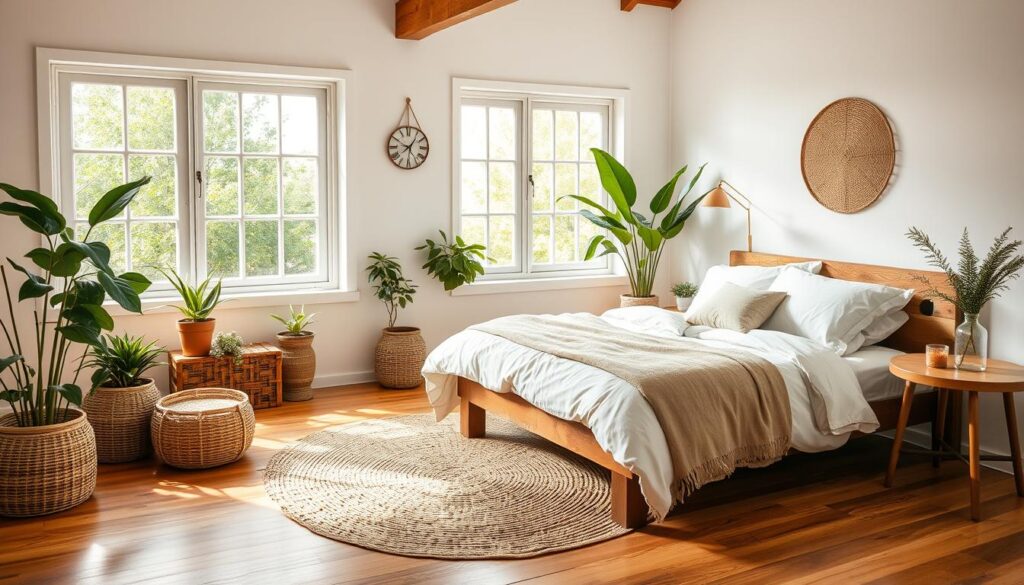 eco-friendly bedroom