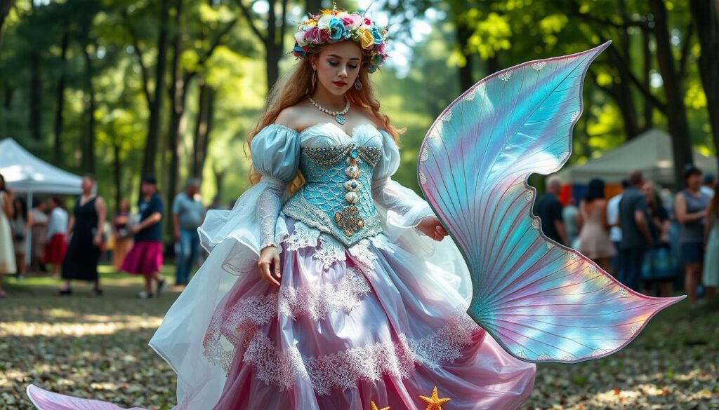 mermaid ren fest outfit