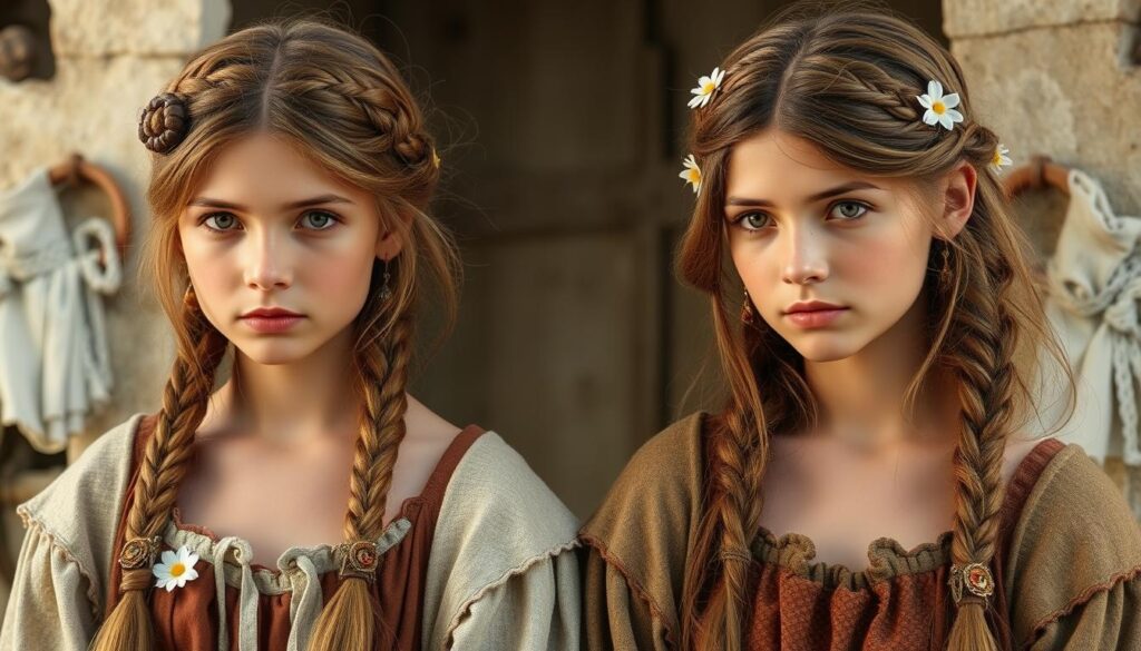 peasant hairstyles medieval