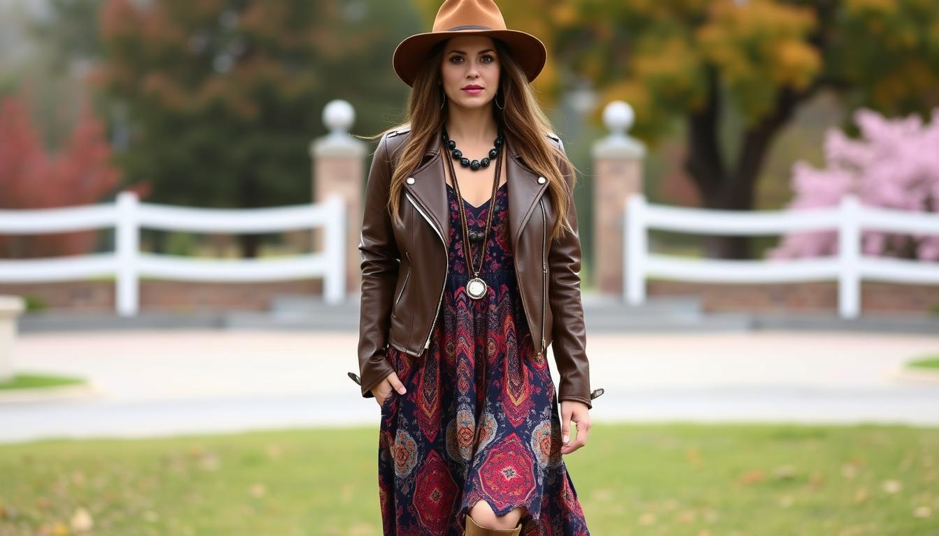 20 Ways to Style Moto Boho Outfits for Every Season