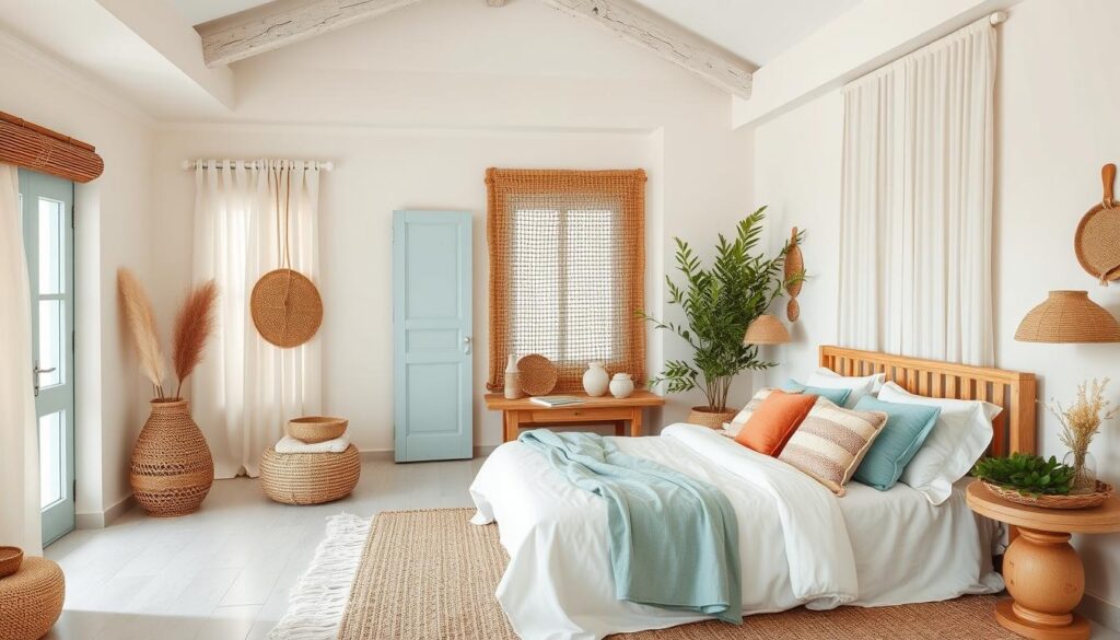 bohemian beach bedroom colors