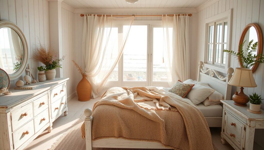 bohemian beach bedroom decor