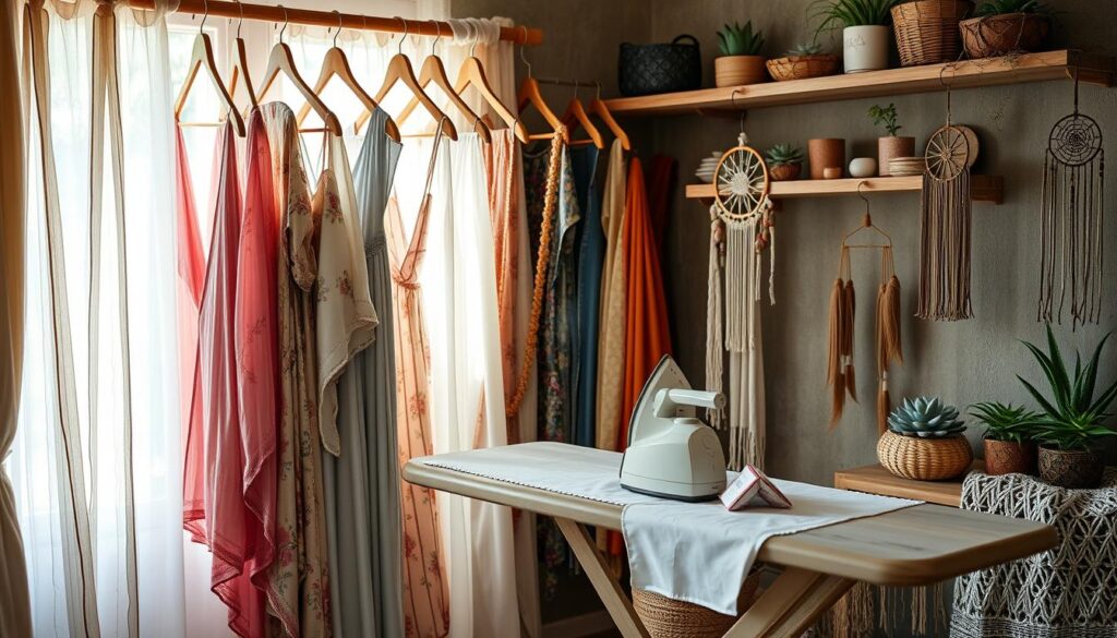 bohemian wardrobe care