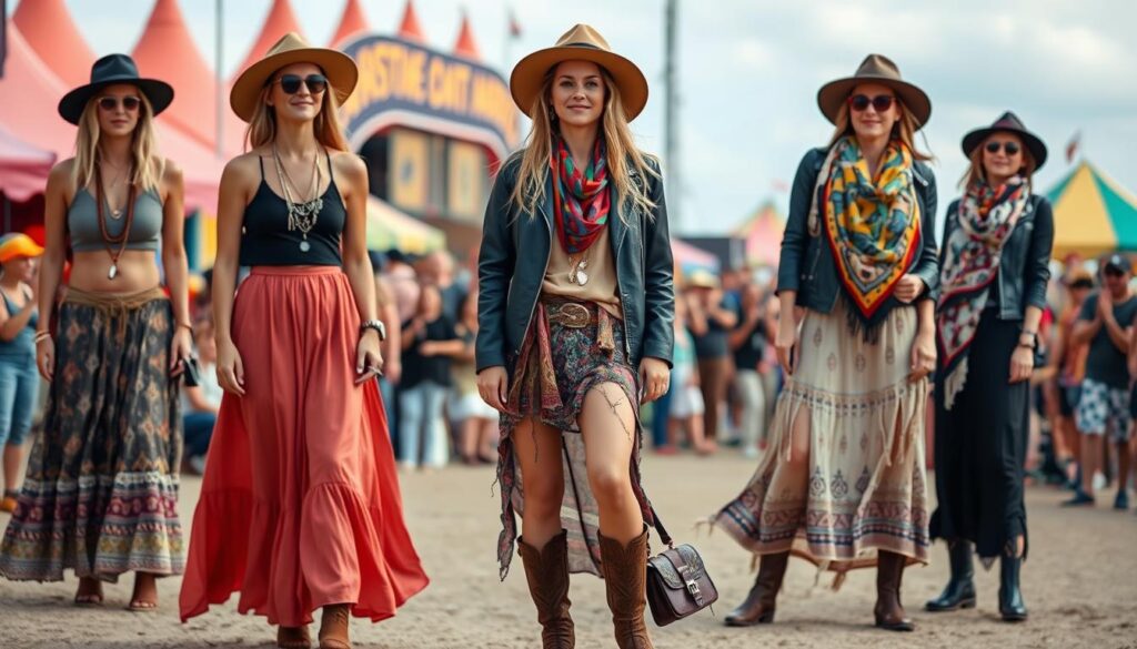 boho rock chic outfits