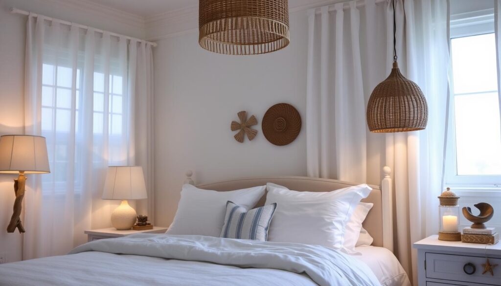 coastal bedroom lighting