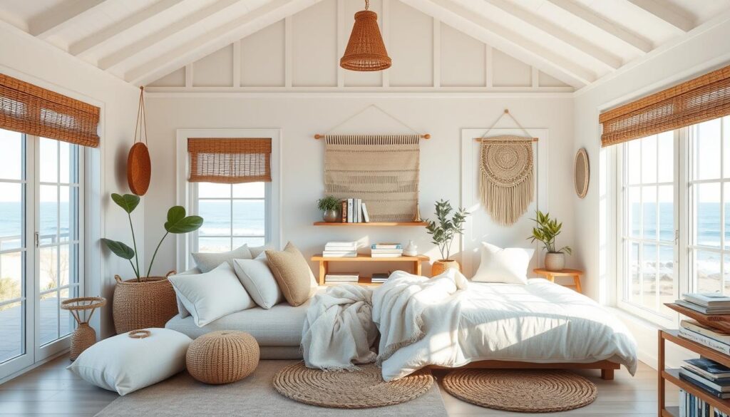 coastal bedroom reading nooks