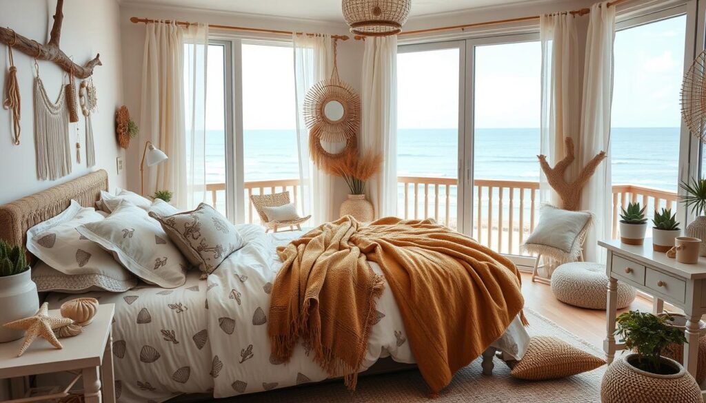 coastal bedroom seasonal updates