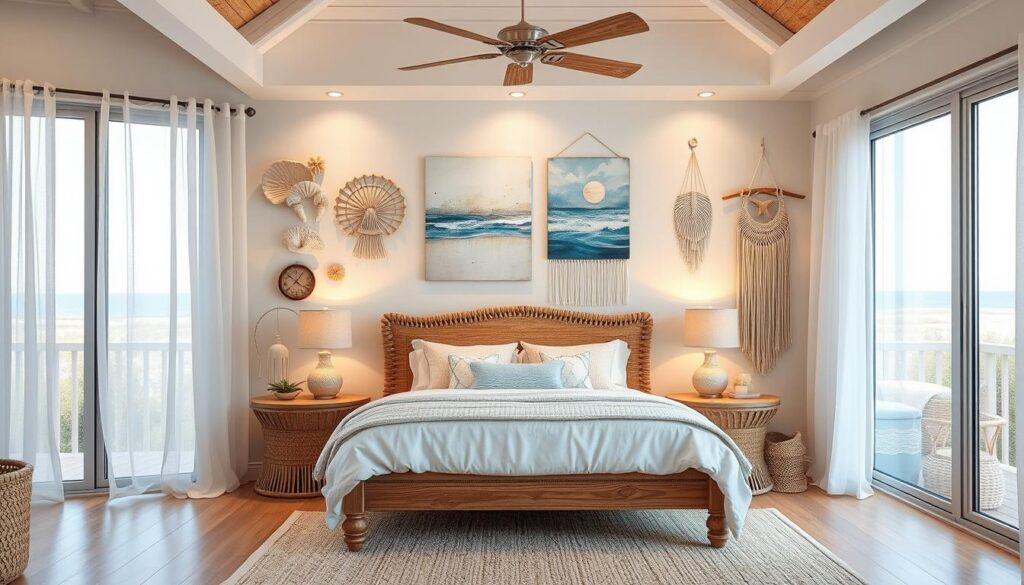 coastal bedroom wall decor