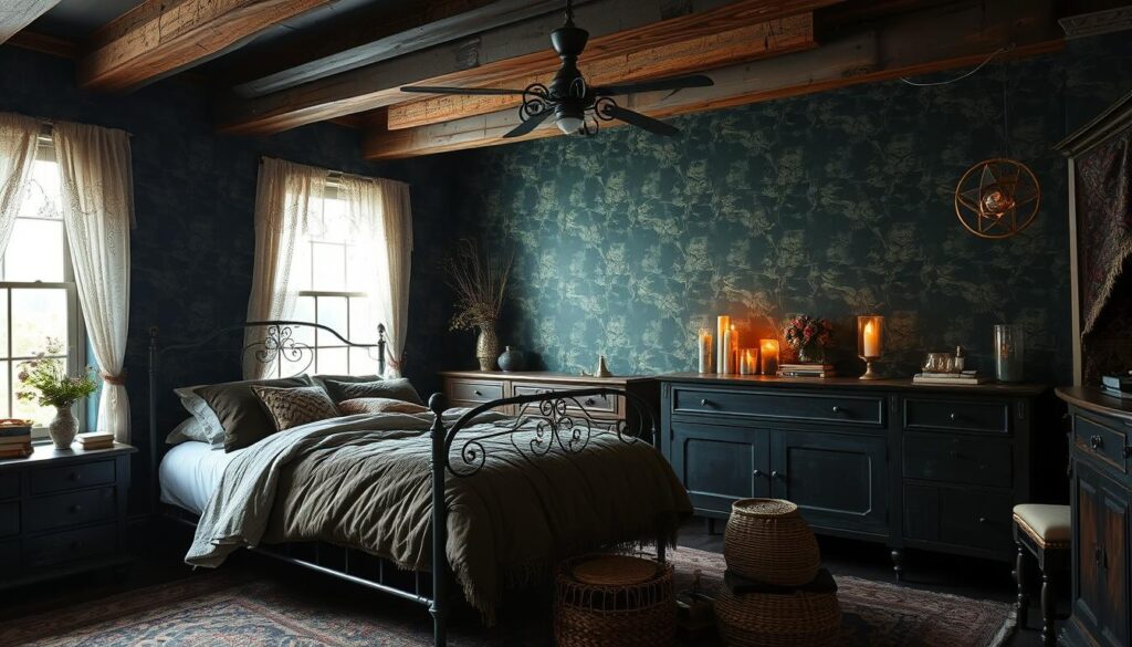 dark cottagecore design ideas