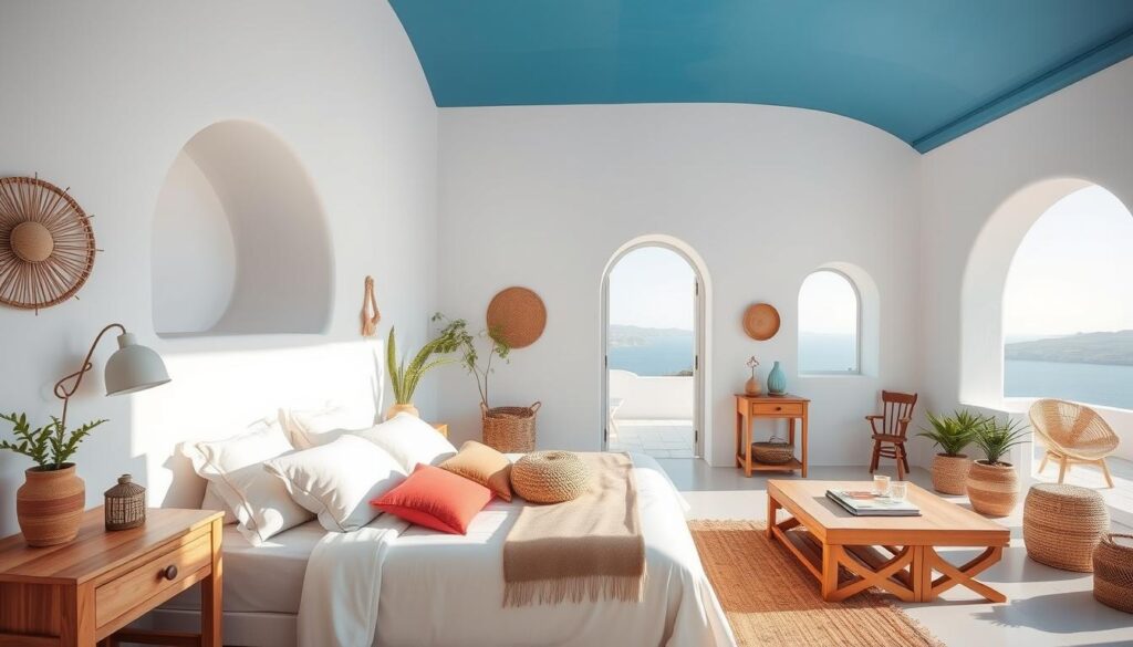 santorini style decor