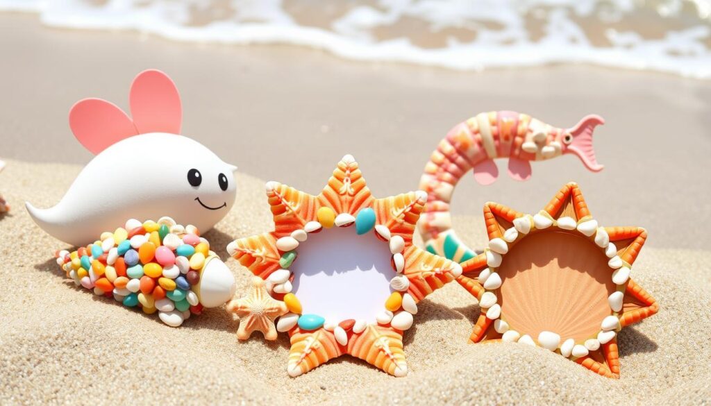 seashell projects for kids