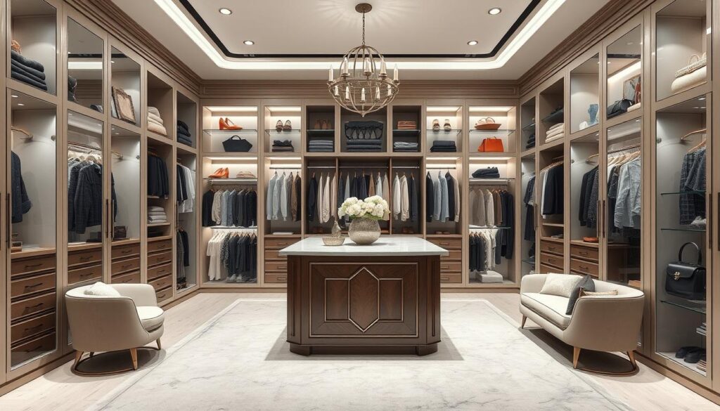 walk-in closet design ideas