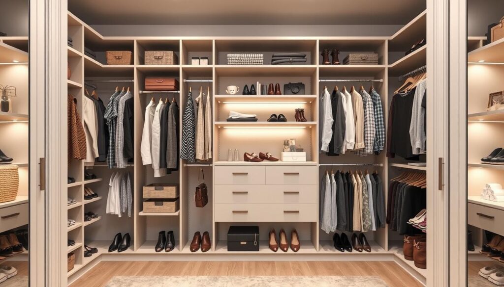 walk-in closet design ideas