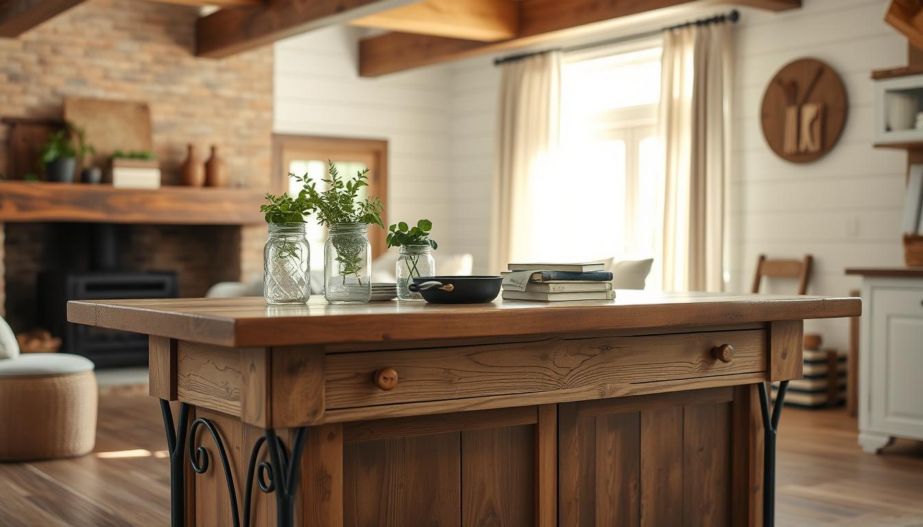 20 Rustic Farmhouse Kitchen Island Ideas That Will Wow