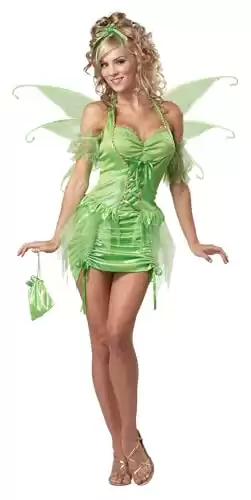 California Costumes womens Eye Candy Tinkerbell Fairy Adult Sized Costume, Green, X-Large US