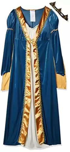 California Costumes Women's Plus Size Elegant Renaissance Lady Costume, Blue, XX-Large