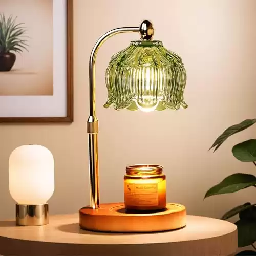 Fragrance Candle Warmer Lamp with Timer & Dimmer