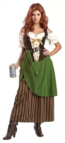 California Costumes Tavern Maiden Costume Large