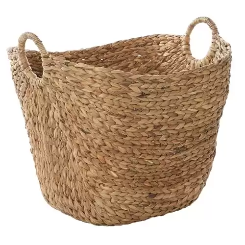 Handmade Seagrass Decorative and Functional Woven Large Storage Basket