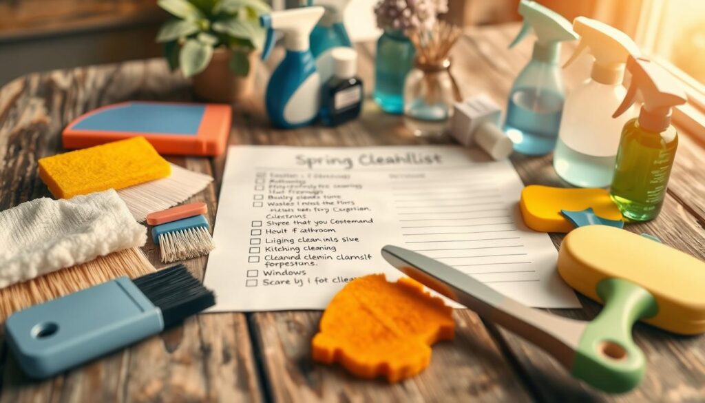 spring cleaning checklist